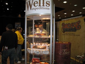 Wells Expedition's Kiosk at GTS 2009