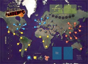 Pandemic Game Board